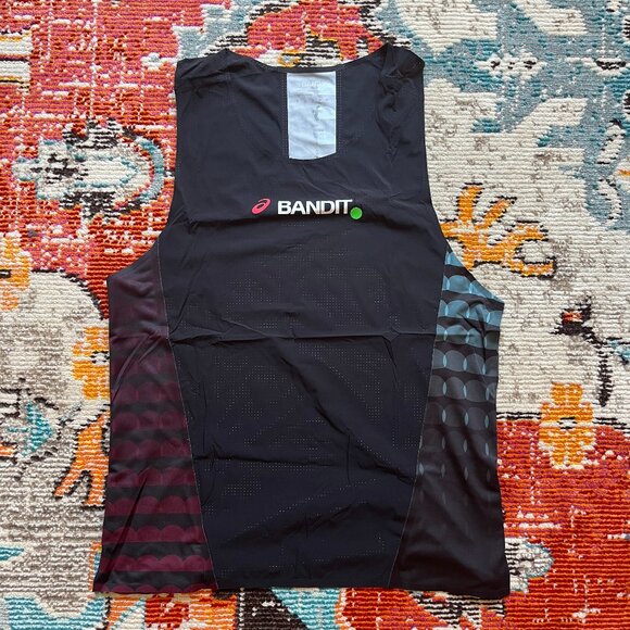 BANDIT RUNNING NEW YORK CITY MARATHON CAPSULE RUNNING SINGLET SIZE M - Picture 1 of 2